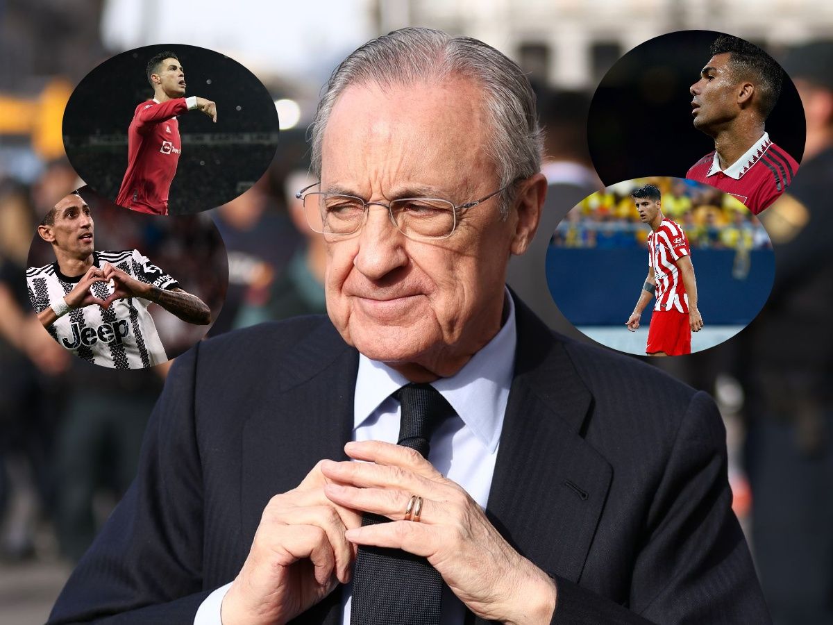 Florentino Pérez y algunos de los traspasos más rentables para el Real Madrid