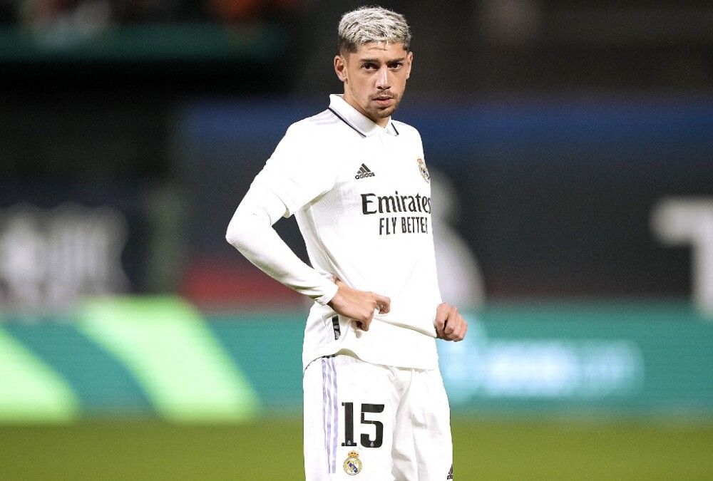 Fede Valverde con la camiseta del Real Madrid