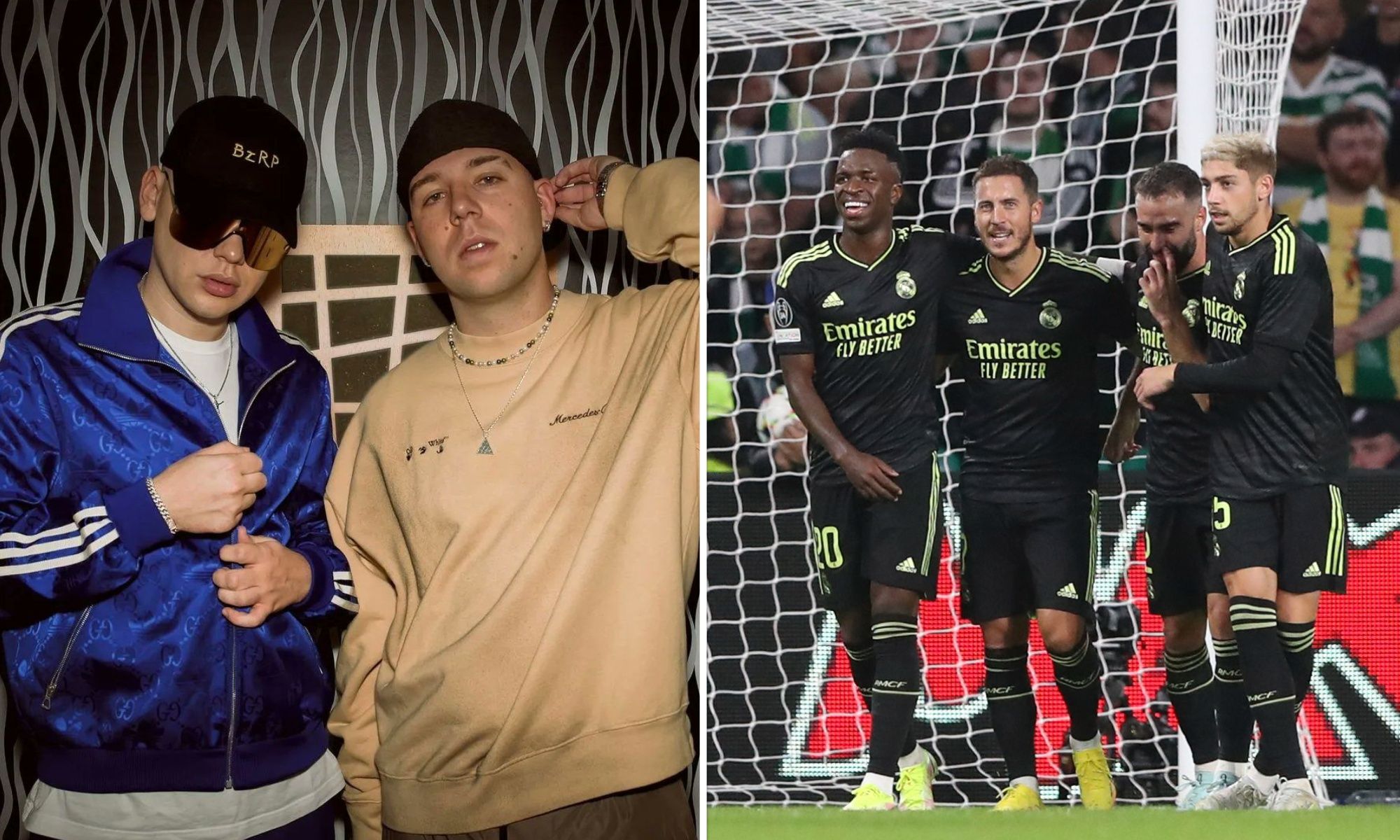 Quevedo se cuela en el vestuario del Real Madrid Quevedo se cuela en el vestuario del Real Madrid