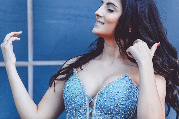 Larissa Maurina en una publicación de Instagram