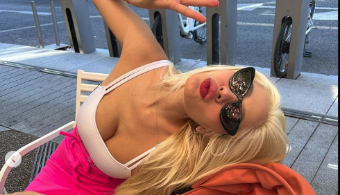 Karoline Lima en una publicación de Instagram