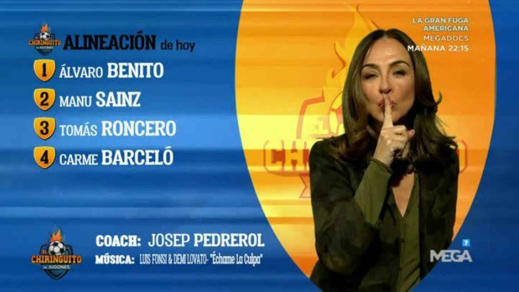 Carme Barceló criticó a Vinicius en El Chiringuito