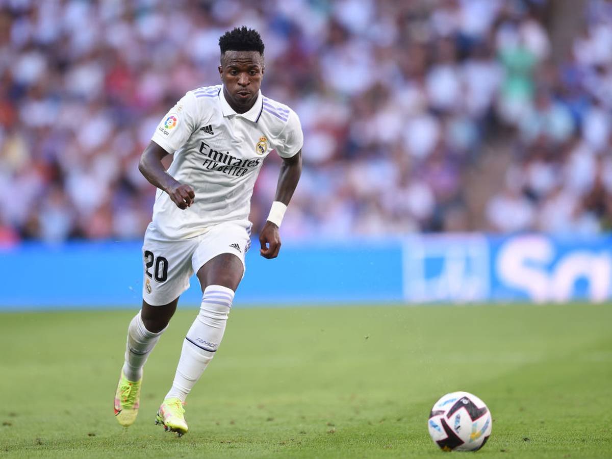 Vinicius Jr, en el partido frente al Mallorca