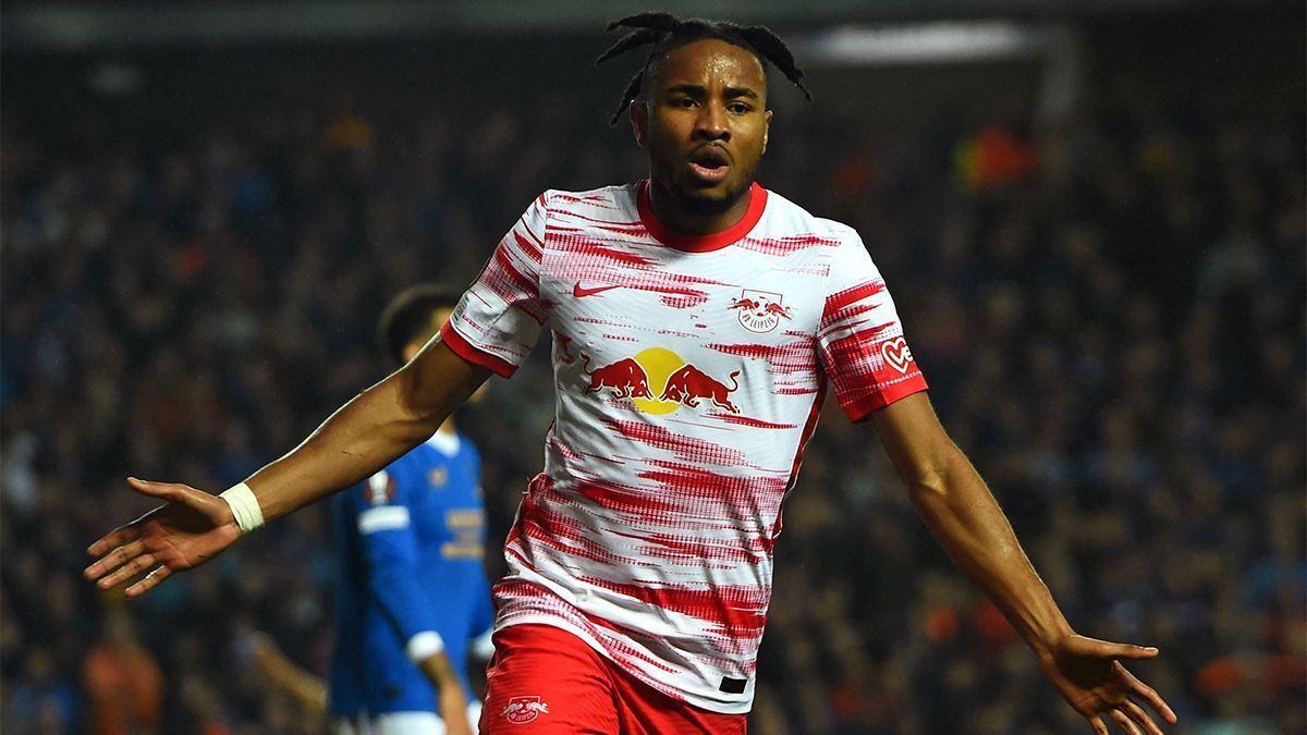 Nkunku es uno de los jugadores de la Bundesliga que sigue el Madrid