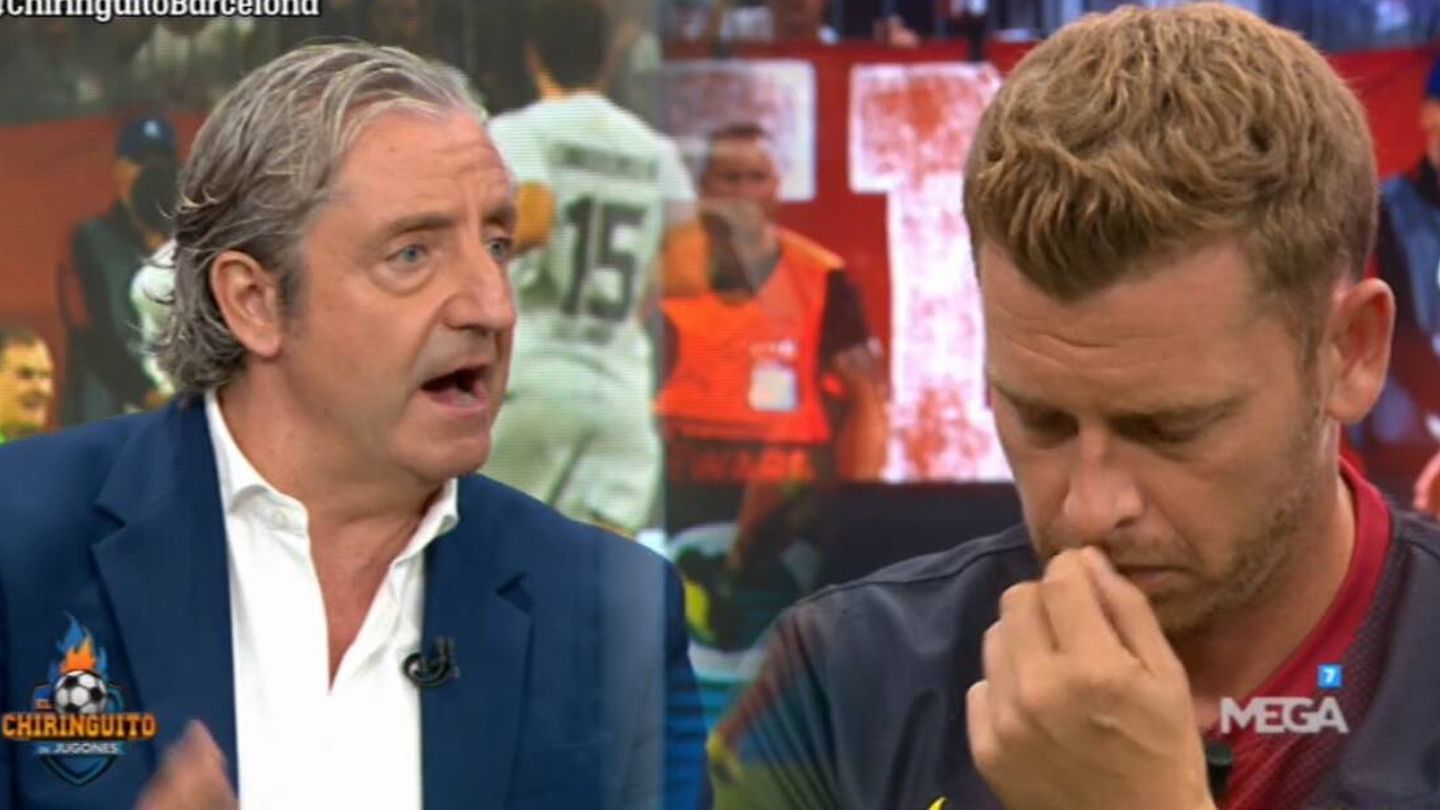 Pedrerol bajó de la nube a Jota Jordi en El Chiringuito