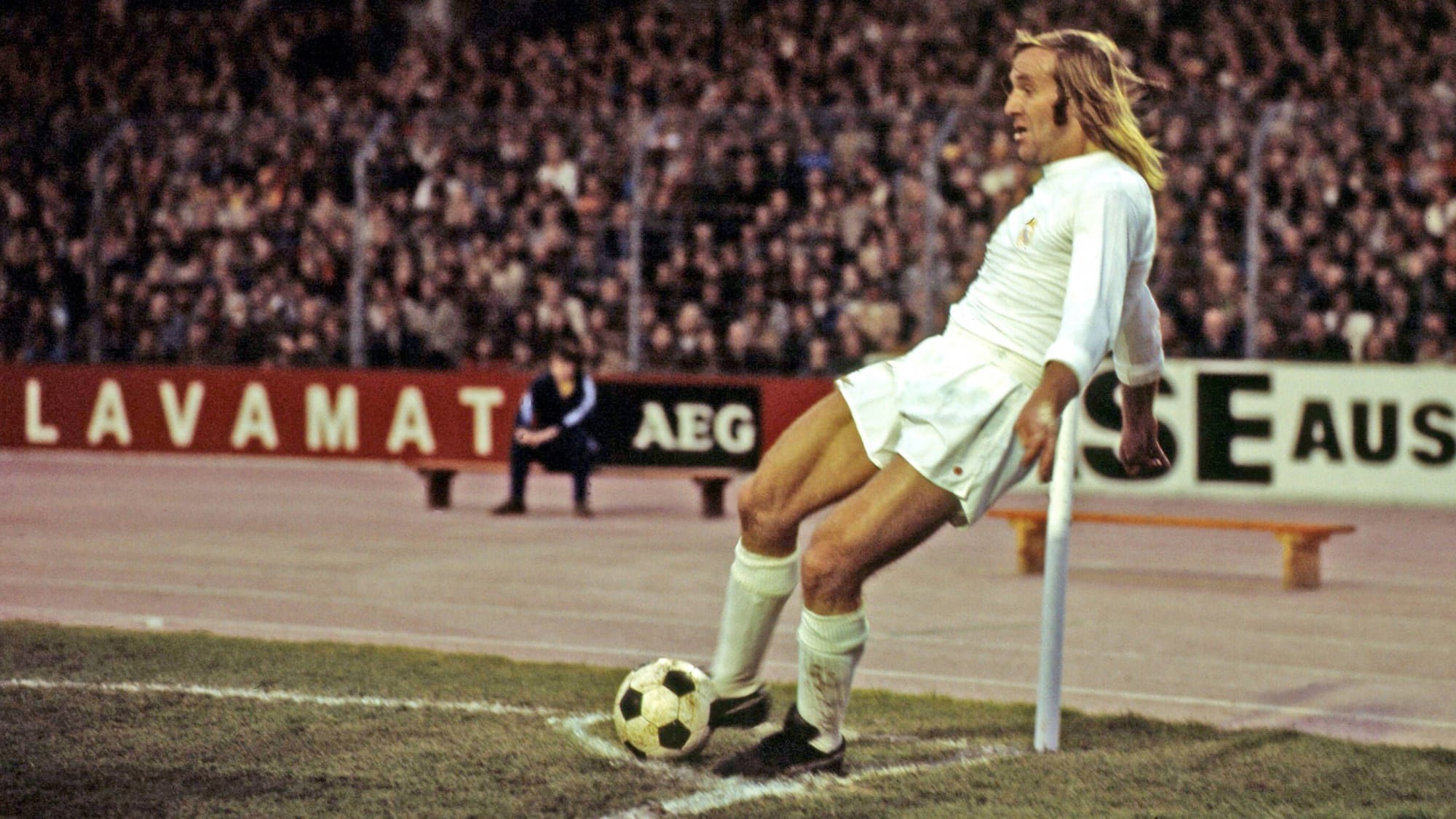 Günter Netzer con el Real Madrid