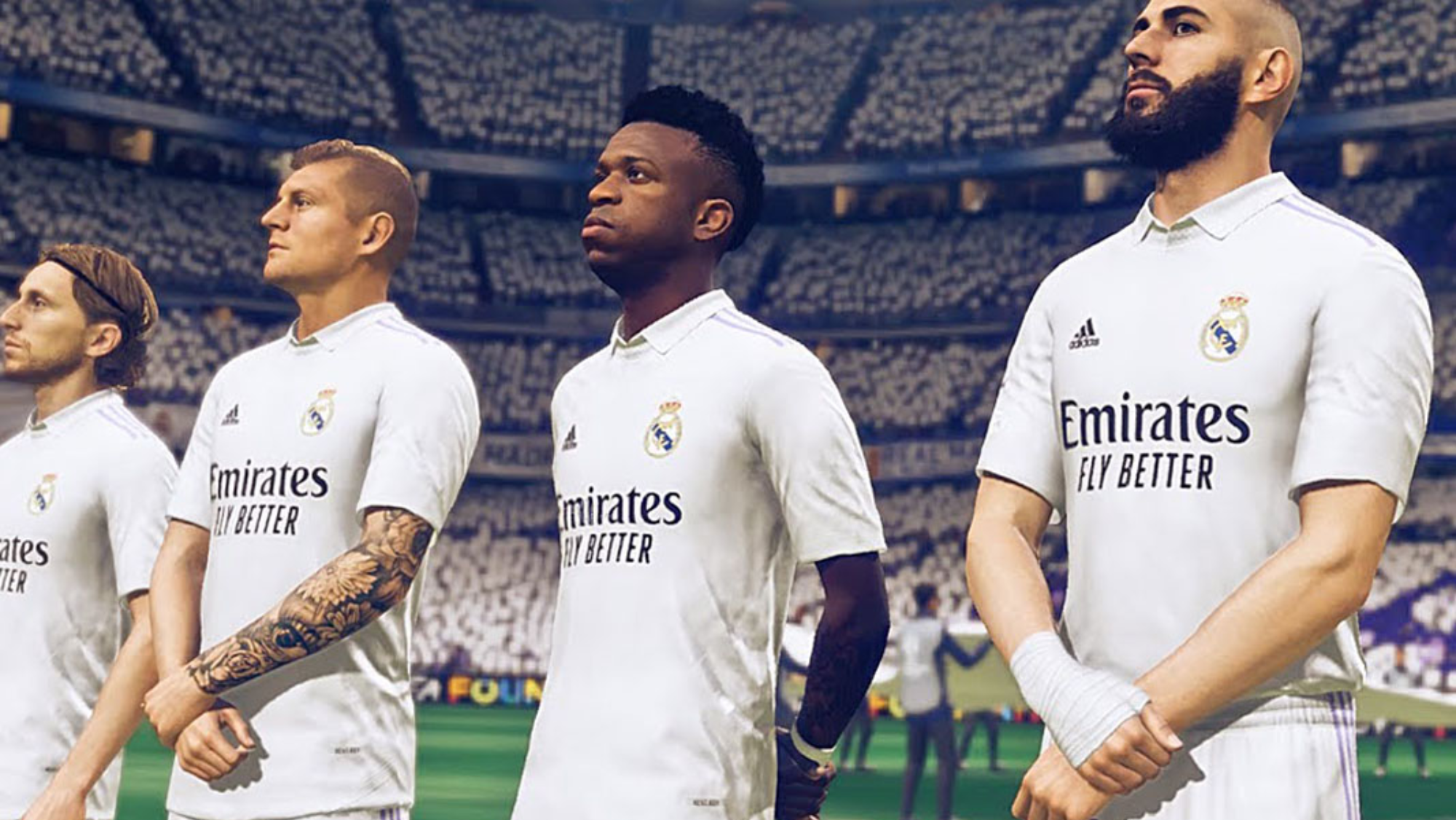 Así luce el conjunto blanco en el nuevo título de EA Sports