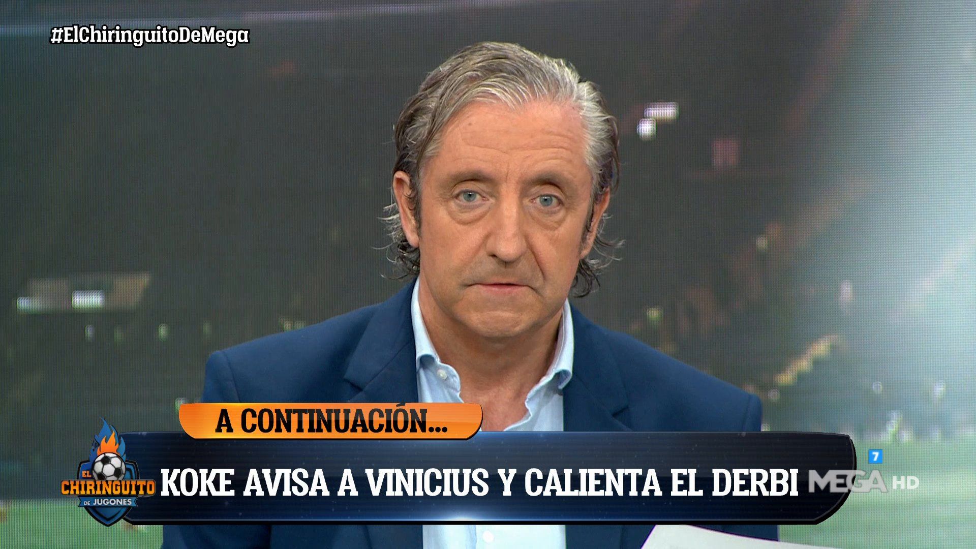 Pedrerol se disculpó antes del derbi