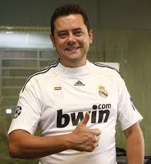 Tomás Roncero, fiel seguidor del Real Madrid