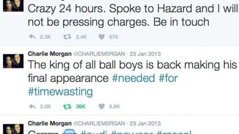 Los tweets de Charlie Morgan 