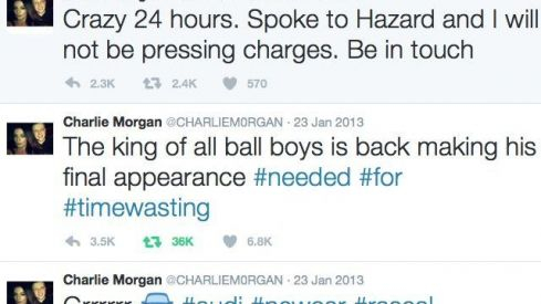 Los tweets de Charlie Morgan Los tweets de Charlie Morgan