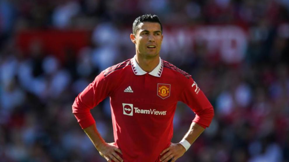 Cristiano Ronaldo con el Manchester United Cristiano Ronaldo con el Manchester United