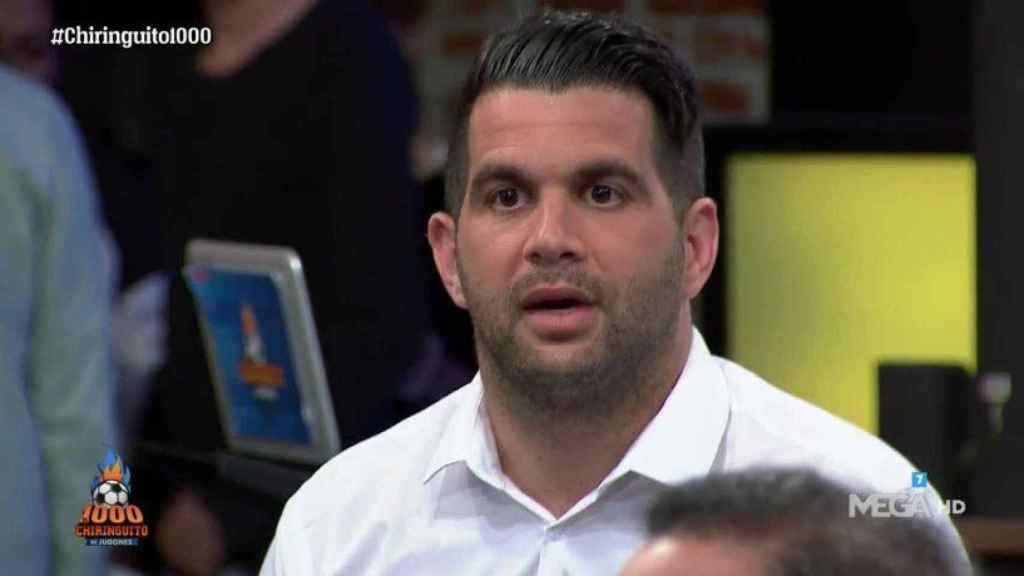 Jose Álvarez es uno de los periodistas de "El Chiringuito" que cubre la información culé