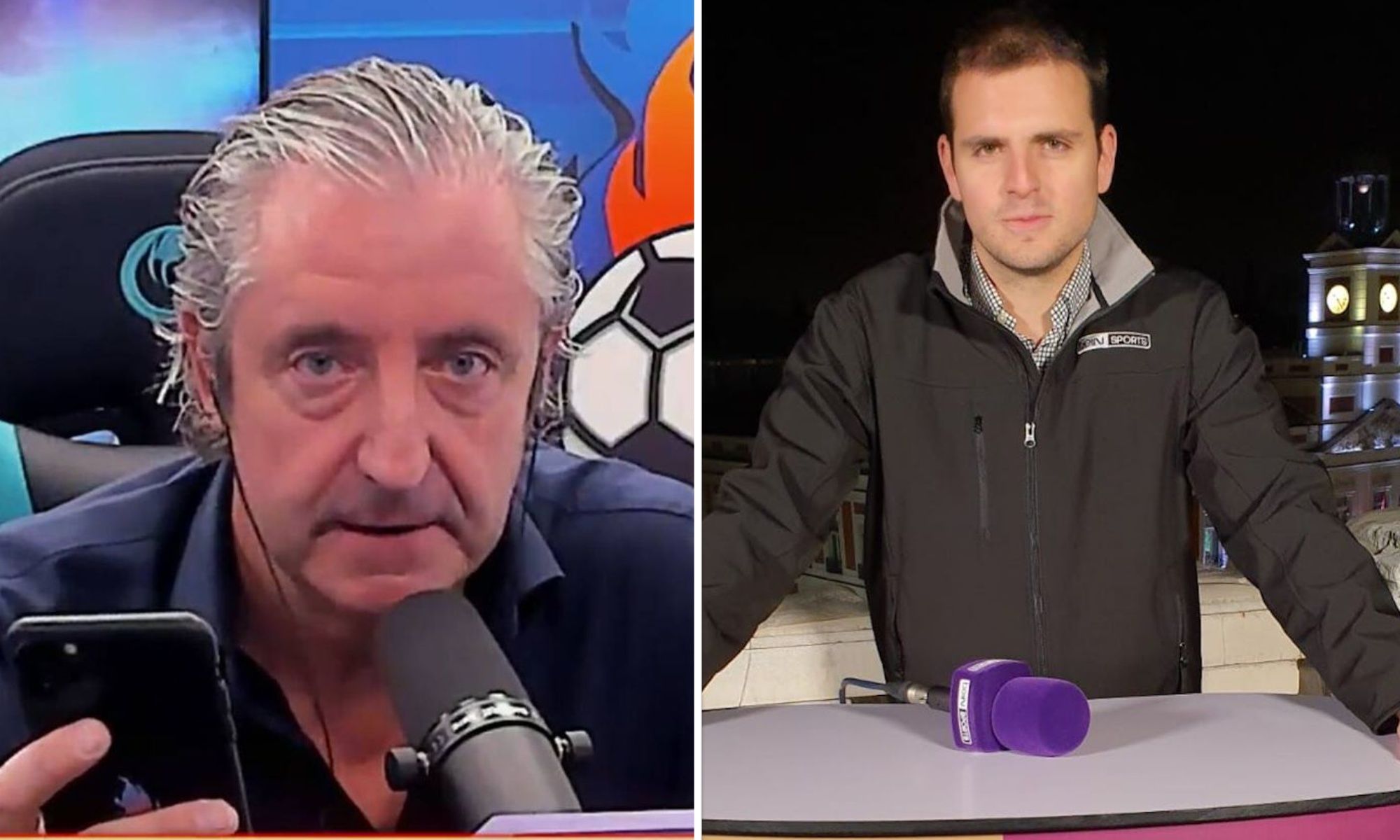 Josep Pedrerol e Iñaki Angulo Josep Pedrerol e Iñaki Angulo