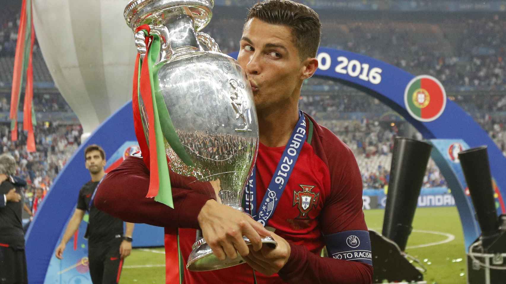 Cristiano Ronaldo ganó con Portugal la Euro 2016