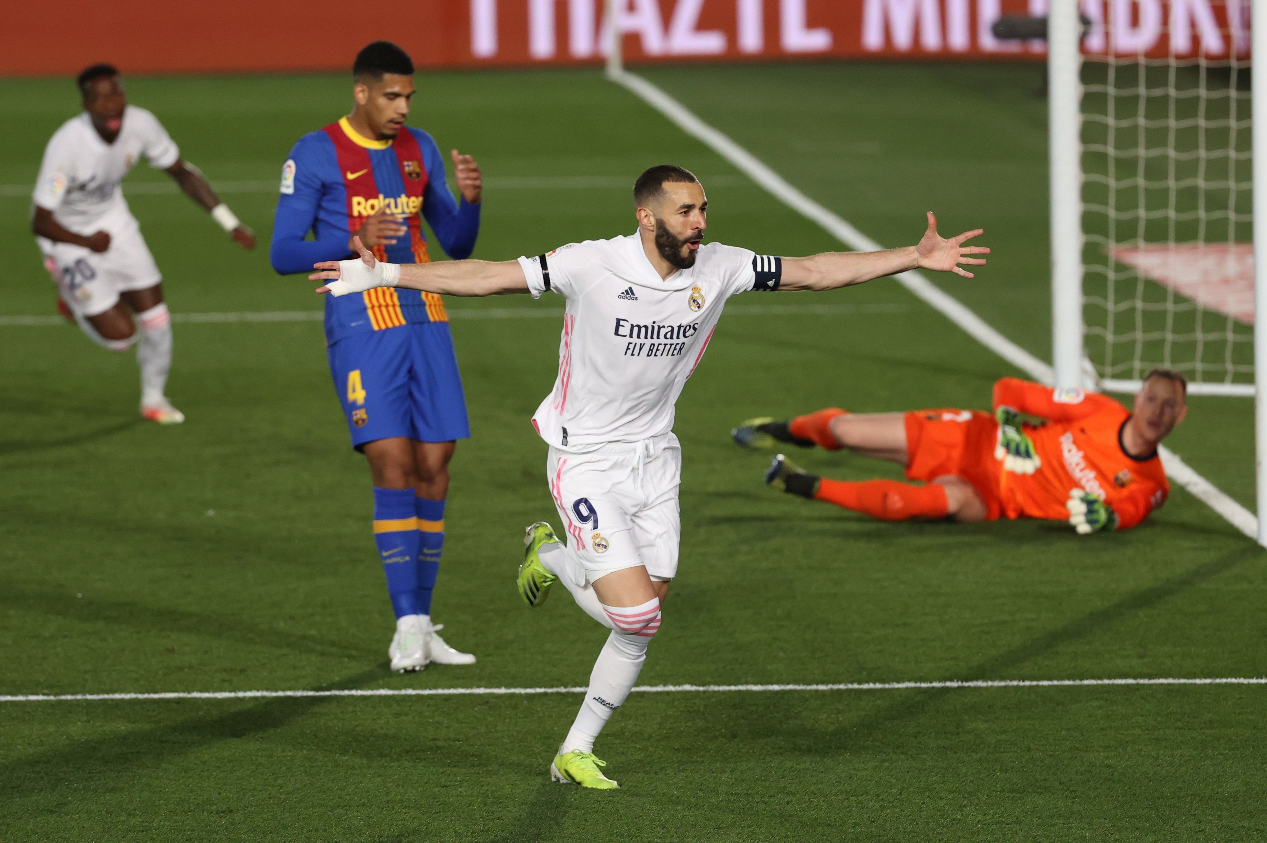 Benzema le ha marcado diez goles al Barça Benzema le ha marcado diez goles al Barça
