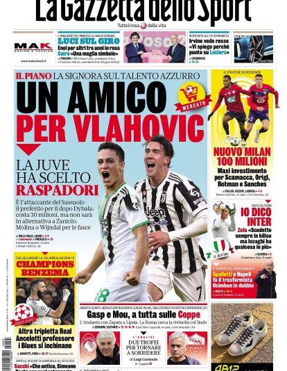 La Gazzetta dello Sport 7 de abril La Gazzetta dello Sport 7 de abril