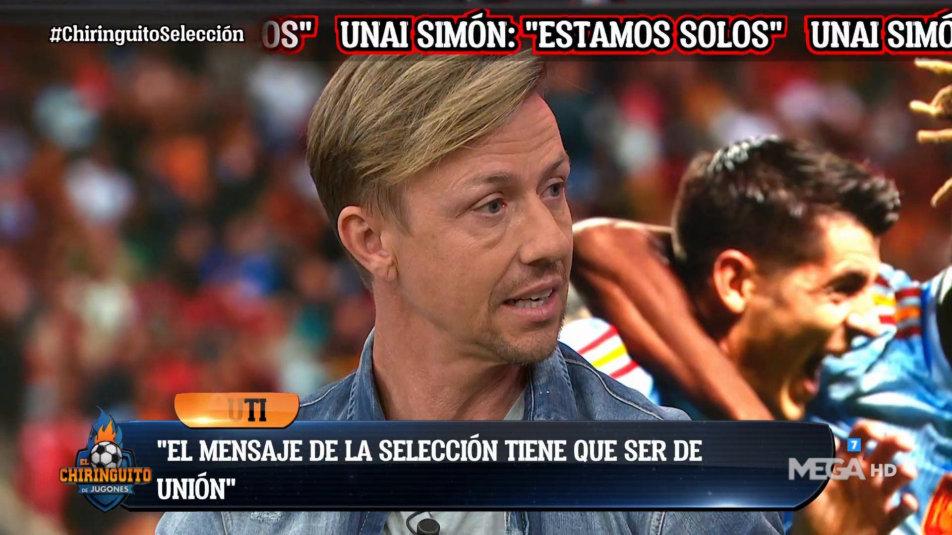 Guti durante El Chiringuito de ayer