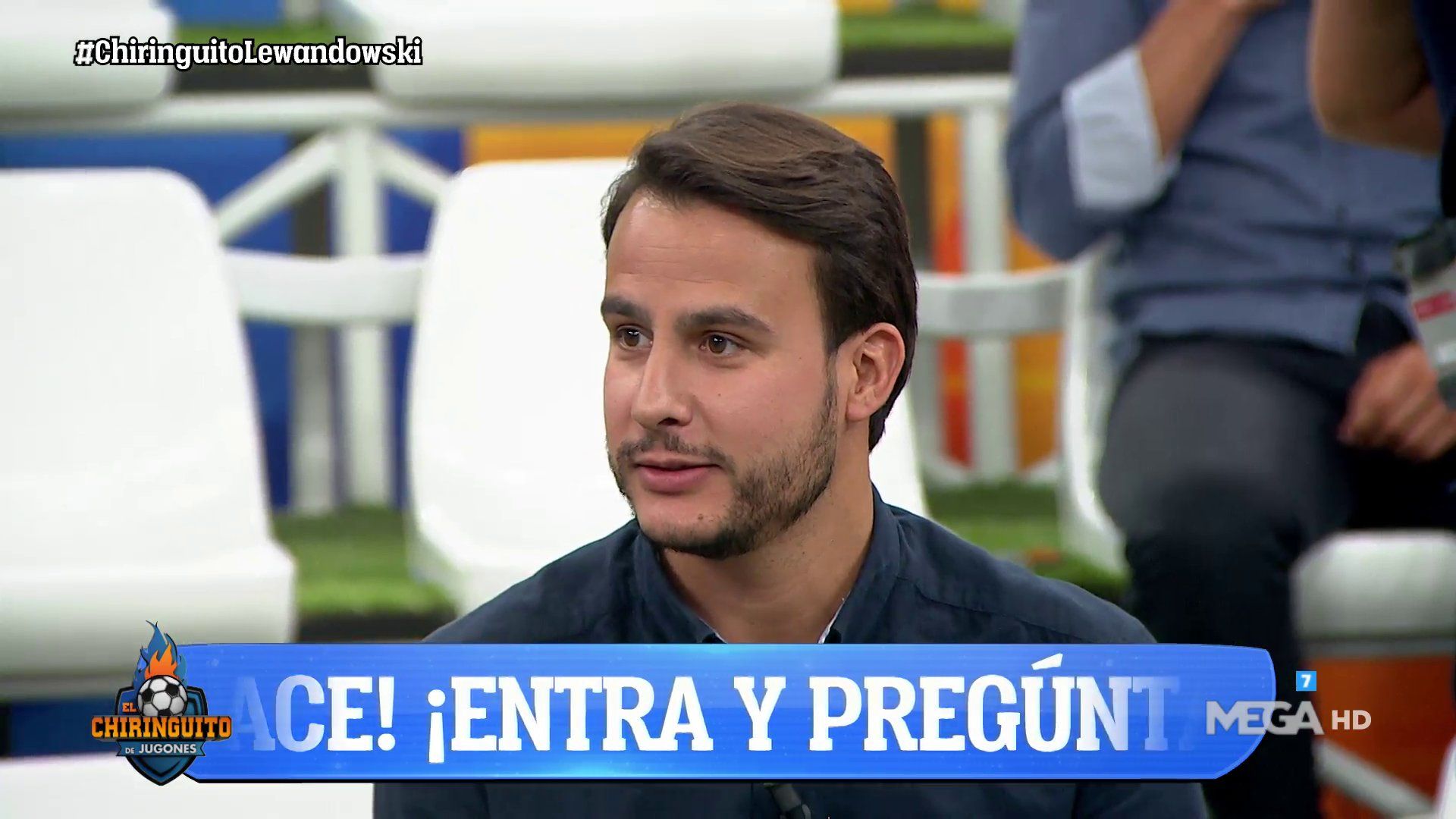 Juanfe Sanz durante un programa de El Chiringuito