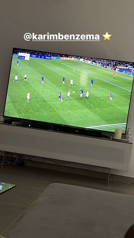 Story de Aurelien Tchouameni viendo al Real Madrid Story de Aurelien Tchouameni viendo al Real Madrid