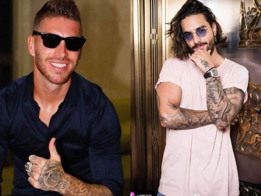 sergio ramos y maluma