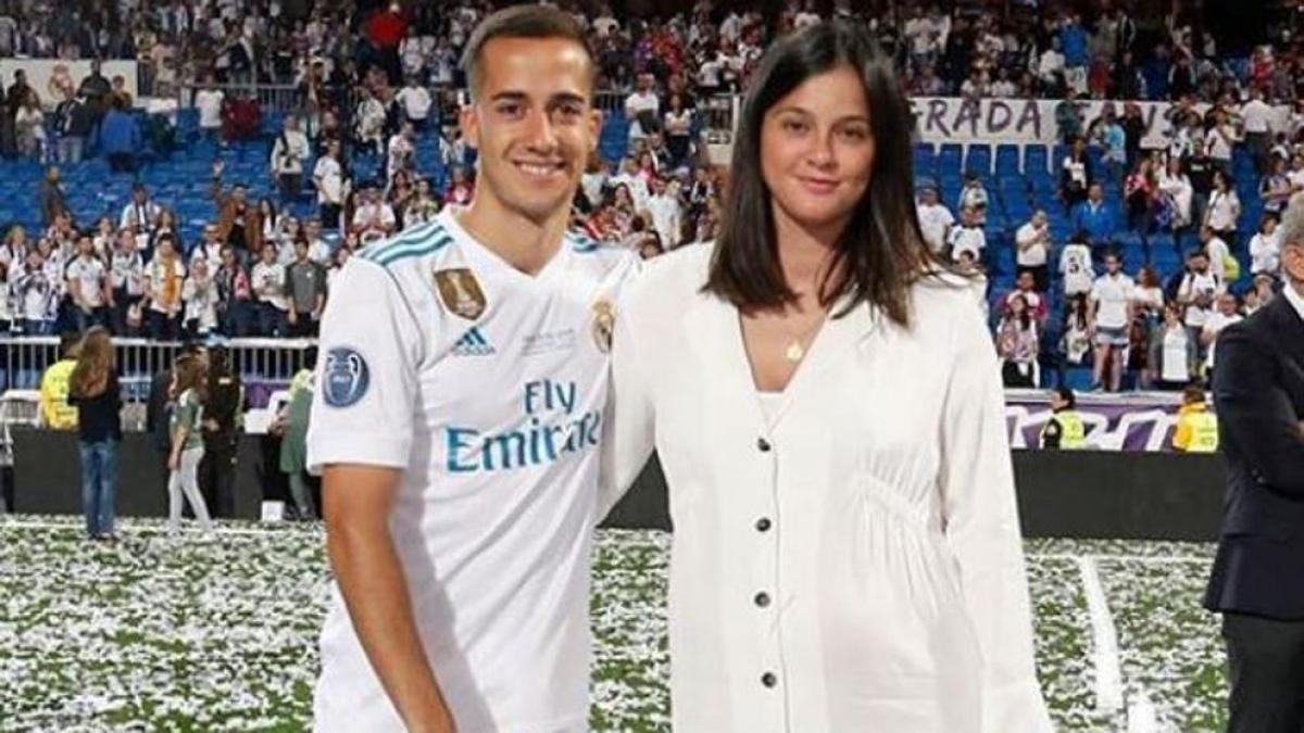lucas vazquez y su mujer macarena capilla