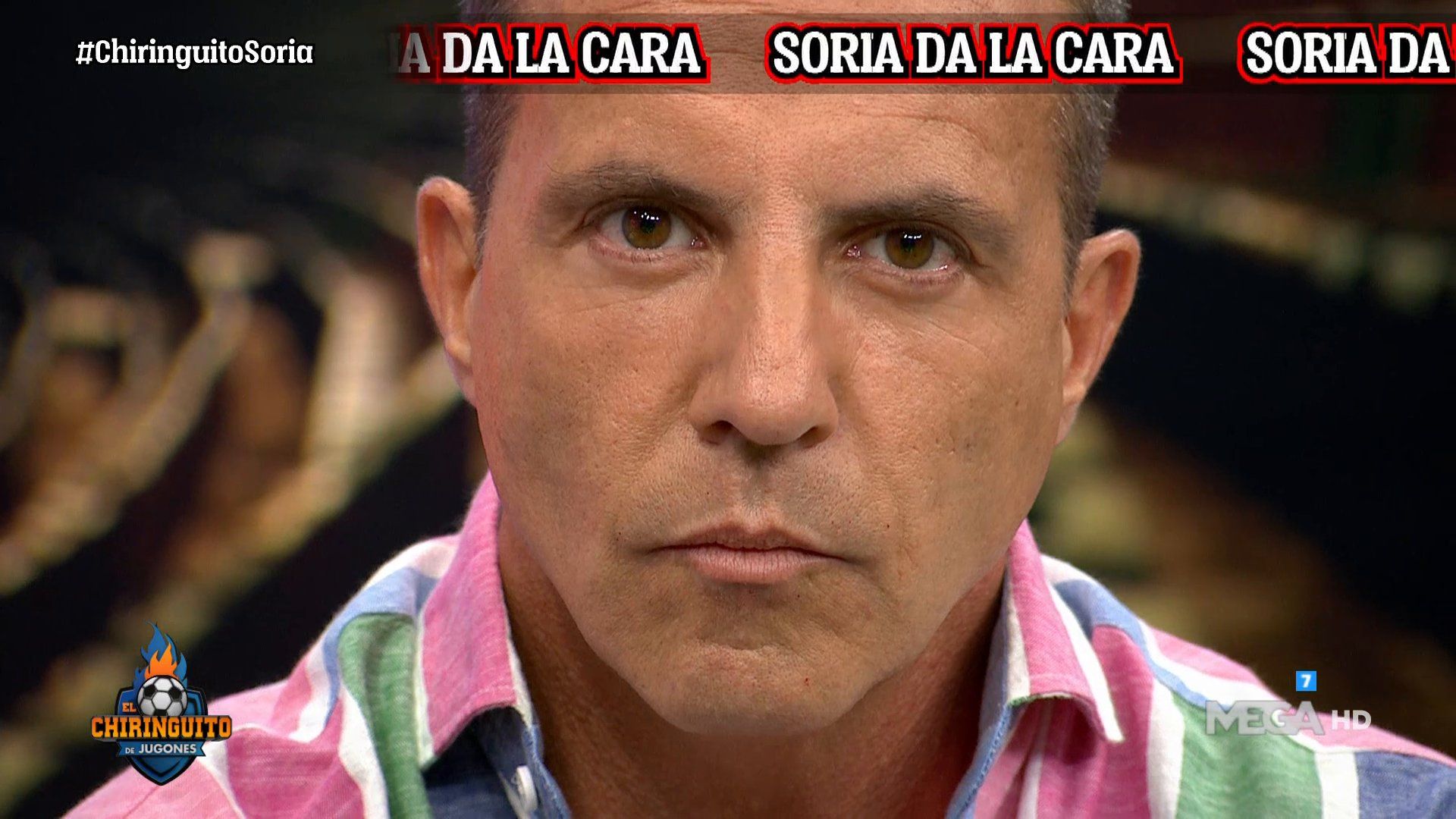 Cristóbal Soria en un programa de El Chiringuito