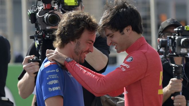 Fernando Alonso y Carlos Sainz Fernando Alonso y Carlos Sainz